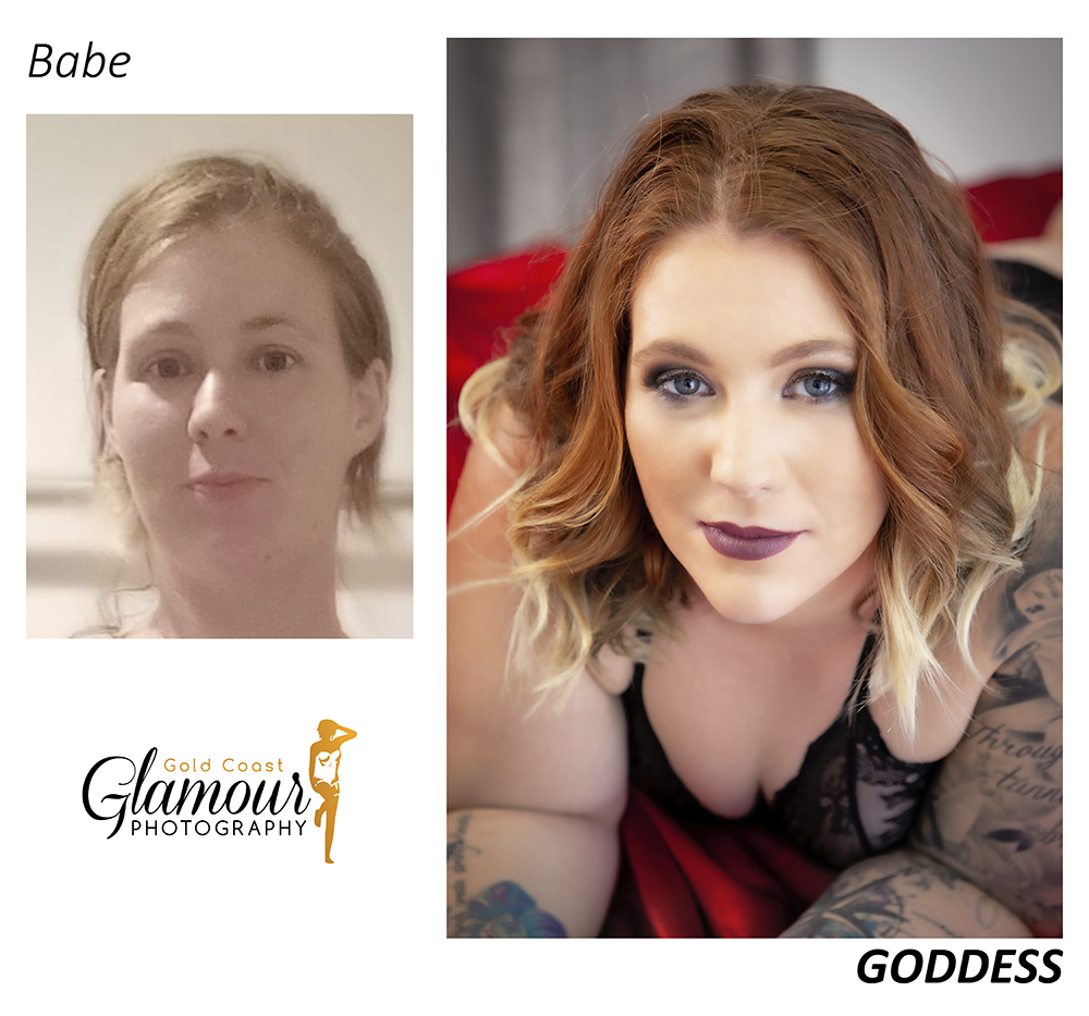 Before and After Boudoir Gold Coast